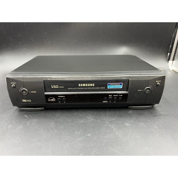 Samsung VR8559 Hi-Fi 4 Head Stereo VCR (Tested / No Remote) - Picture 1 of 7